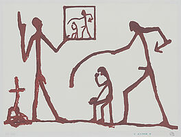 AR Penck Ralf Winkler - Ohne Titel, 65566-32, Van Ham Kunstauktionen