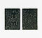 Paar Jadepaneele mit Gelehrten und Voegeln in Landschaften, 66343-11, Van Ham Kunstauktionen
