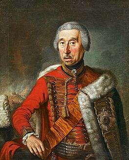 Heinrich Franke - Portraet des preussischen Reitergenerals Hans Joachim von Zieten 1699-1786, 58210-6, Van Ham Kunstauktionen