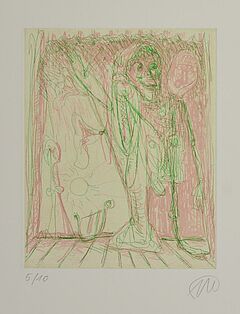 Markus Luepertz - Theatralisches Fischsterben, 62117-15, Van Ham Kunstauktionen