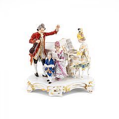 Meissen - Figurengruppe Das Hauskonzert, 78079-6, Van Ham Kunstauktionen