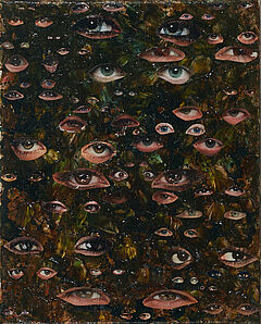 Paule Hammer - Ohne Titel Augen, 300004-1696, Van Ham Kunstauktionen