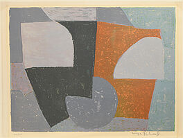 Serge Poliakoff - Composition grise rouge et verte, 62313-389, Van Ham Kunstauktionen
