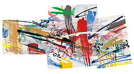 Michael Heizer - Dragged mass geometric Rot, 69271-3, Van Ham Kunstauktionen