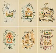 Hann Trier - Konvolut von 6 Farblithografien Aus Kommentare zum Struwwelpeter, 80374-582, Van Ham Kunstauktionen