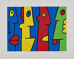 Thierry Noir - Yes or Noir, 75094-1, Van Ham Kunstauktionen