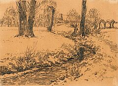 Max Clarenbach - Flusslandschaft, 55251-2, Van Ham Kunstauktionen