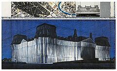 Christo und Jeanne-Claude - Wrapped Reichstag Project for Berlin, 79500-73, Van Ham Kunstauktionen