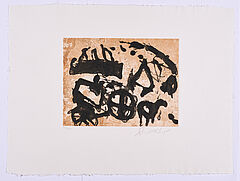 Emil Schumacher - Tortura Aus Kuenstler gegen die Folter, 75687-17, Van Ham Kunstauktionen