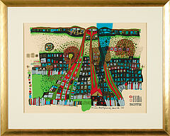 Friedensreich Hundertwasser - Let us pray Manitou wins, 82060-1, Van Ham Kunstauktionen
