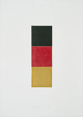 Gerhard Richter - Schwarz Rot Gold I, 76995-3, Van Ham Kunstauktionen