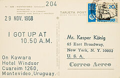 On Kawara - I Got up, 79527-627, Van Ham Kunstauktionen
