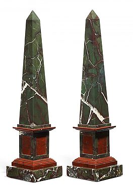 Paar Obelisken, 57840-49, Van Ham Kunstauktionen