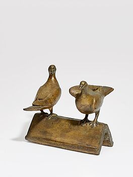 Gerhard Marcks - Zwei Tauben auf Dachziegel, 57858-3, Van Ham Kunstauktionen