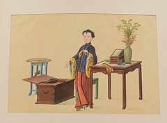 Chinesische Miniaturen aus dem Leben einer chinesischen Dame, 66952-1, Van Ham Kunstauktionen
