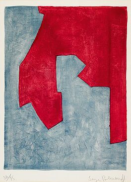 Serge Poliakoff - Composition rouge et bleue, 55549-3, Van Ham Kunstauktionen