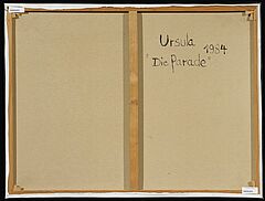 Ursula Ursula Schultze-Bluhm - Die Parade, 58554-1, Van Ham Kunstauktionen
