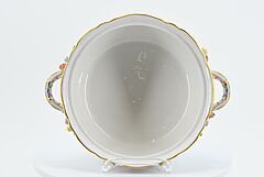 KPM - Speiseservice Breslauer Stadtschloss fuer vier Personen, 73793-6, Van Ham Kunstauktionen