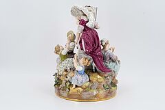 Meissen - Gruppe Die Liebesschule, 70233-33, Van Ham Kunstauktionen