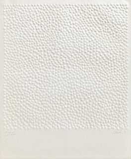 Guenther Uecker - Ohne Titel Nagelkoepfe, 56207-2, Van Ham Kunstauktionen