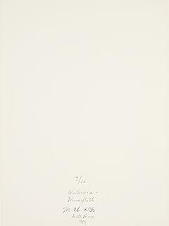 Tim Rollins and KOS - Winterreise - Wasserfluth fuer Parkett 20, 77046-251, Van Ham Kunstauktionen