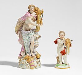 Meissen - Zwei Jahreszeitenfiguren Der Sommer, 65120-18, Van Ham Kunstauktionen