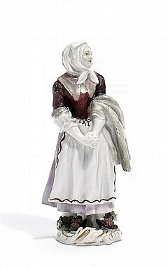 Meissen - Frau mit Kopftuch, 56004-10, Van Ham Kunstauktionen