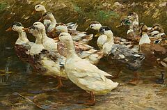 Alexander Max Koester - Zur Fuetterung, 73688-1, Van Ham Kunstauktionen