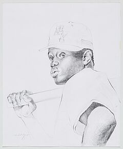 Kehinde Wiley - Investiture of Bishop Harold Study Variation III, 75385-32, Van Ham Kunstauktionen