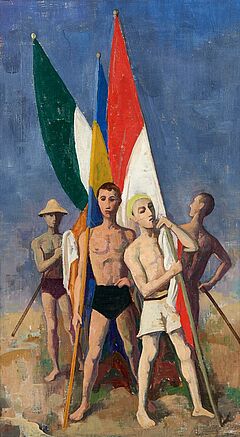 Karl Hofer - Fahnentraeger, 58834-2, Van Ham Kunstauktionen