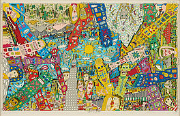 James Rizzi - Uptown - Eastside - Downtown - Westside, 81417-8, Van Ham Kunstauktionen