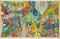 James Rizzi - Uptown - Eastside - Downtown - Westside, 81417-8, Van Ham Kunstauktionen