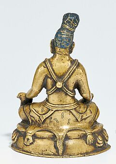 Mahasiddha sitzend mit Gebetskette und Kapala, 66857-13, Van Ham Kunstauktionen