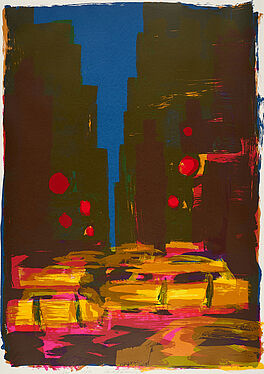 Rainer Fetting - Taxi, 81665-4, Van Ham Kunstauktionen