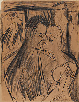 Ernst Ludwig Kirchner - Sich kuessendes Paar, 76949-35, Van Ham Kunstauktionen