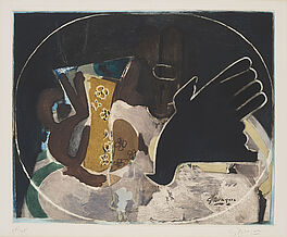 Georges Braque - Pichet et oiseau, 74156-7, Van Ham Kunstauktionen