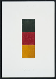 Gerhard Richter - Schwarz Rot Gold I, 76995-2, Van Ham Kunstauktionen