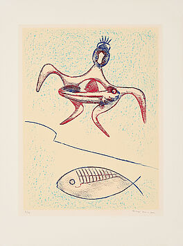 Max Ernst - Aus Pierre Hebey festin, 73350-137, Van Ham Kunstauktionen