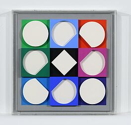 Victor Vasarely - Topaze blanche - negatif, 62313-567, Van Ham Kunstauktionen