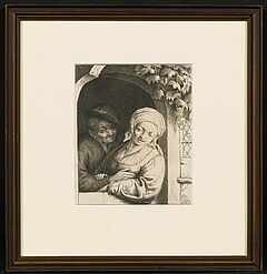 Verschiedene Kuenstler - Knvolut mit vier Graphiken nach unterschiedlichen Kuenstlern ua nach Adriaen Ostade und Daniel Hopfner, 75365-6, Van Ham Kunstauktionen