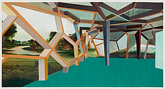 Alexander Ernst Voigt - Gruene Architektur, 75892-2, Van Ham Kunstauktionen