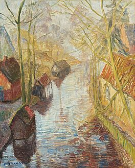 Otto Modersohn - Flusslandschaft, 69358-2, Van Ham Kunstauktionen
