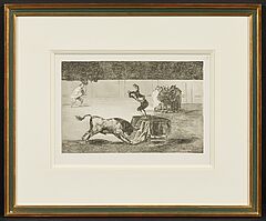 Francisco Jose de Goya y Lucientes - Vier Blaetter aus der Folge Tauromaquia, 76000-68, Van Ham Kunstauktionen