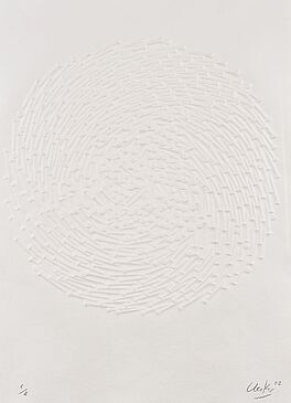 Guenther Uecker - Spirale, 76012-1, Van Ham Kunstauktionen