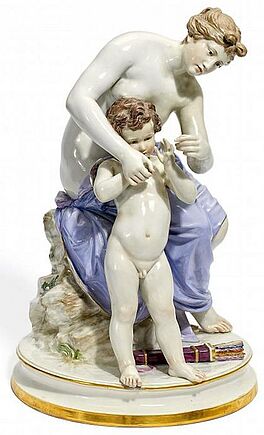 Meissen - Grosse Gruppe Venus und Amor, 56004-34, Van Ham Kunstauktionen