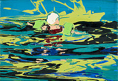 Cornelius Voelker - Ohne Titel Schwimmer, 79337-7, Van Ham Kunstauktionen