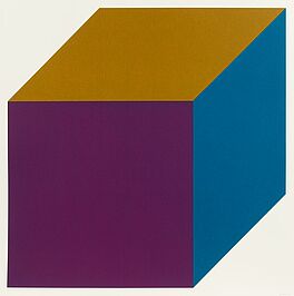 Sol LeWitt - Forms derived from a cube color Mappe mit 12 Arbeiten, 56801-4231, Van Ham Kunstauktionen