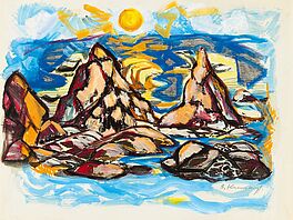 Bruno Krauskopf - Landschaft Norwegen, 58644-2, Van Ham Kunstauktionen