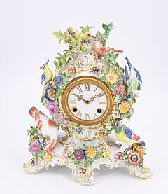 Meissen - Pendule mit Voegeln, 73219-2, Van Ham Kunstauktionen