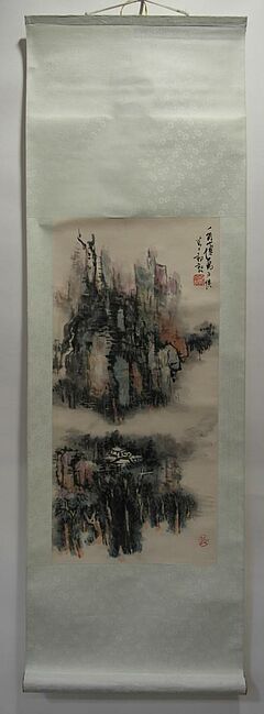 Zwei Malereien der Lingdong-Malschule, 65681-5, Van Ham Kunstauktionen